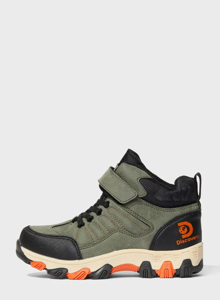 Kids High Top Lace Up Sneakers