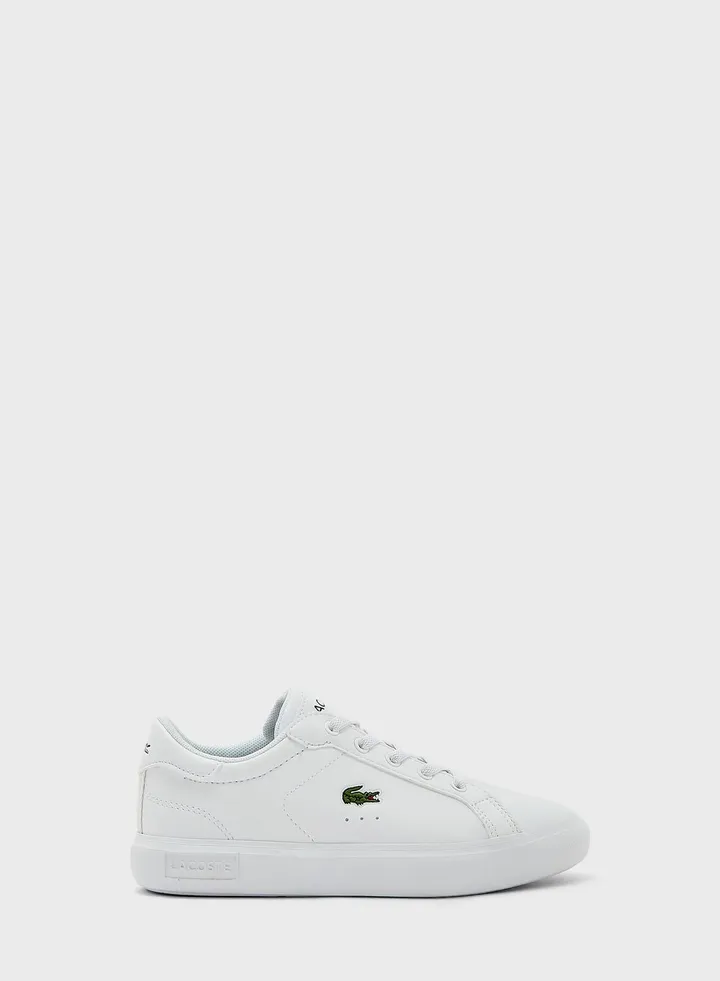 Kids Lace Up Vulcanized Sneakers