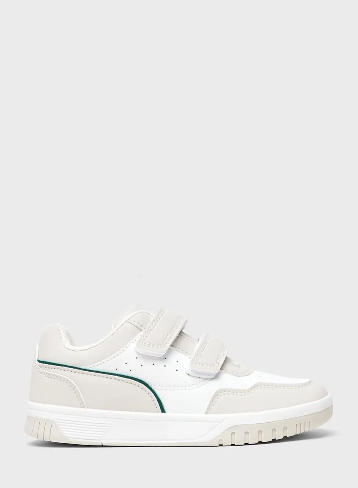 Kids Velcro Low Top Sneakers