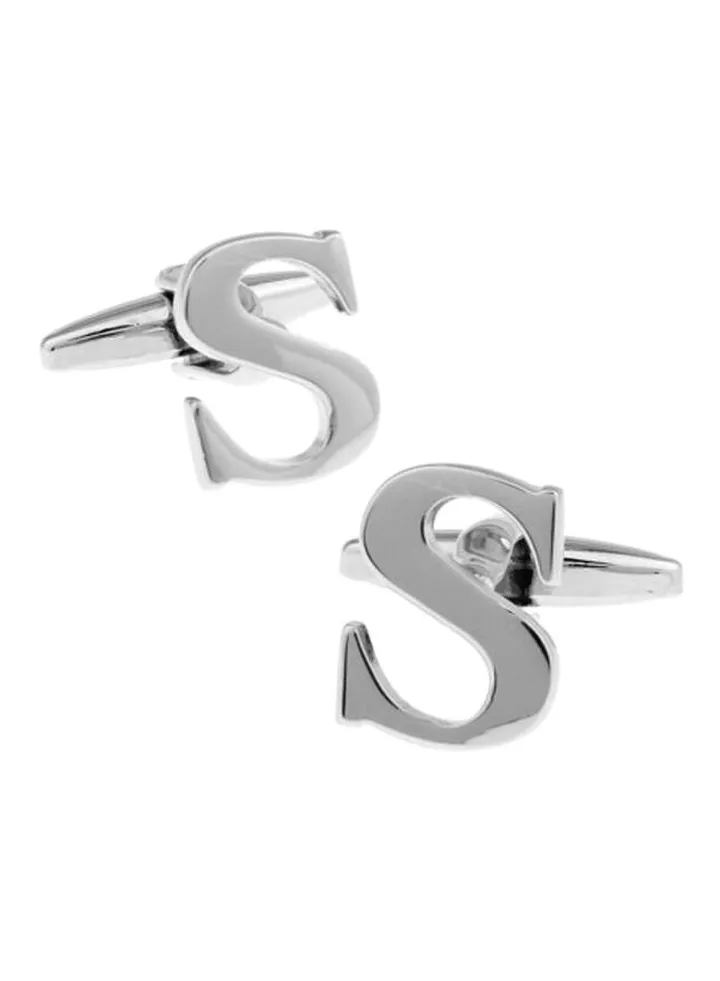 Letter S Shaped Shirt Cufflinks