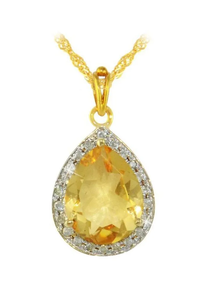 18 Karat Gold Diamond Studded Necklace