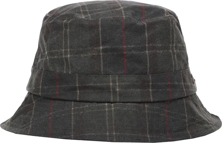 Barbour Darwen Wax Sports Hat Hat Dark Green