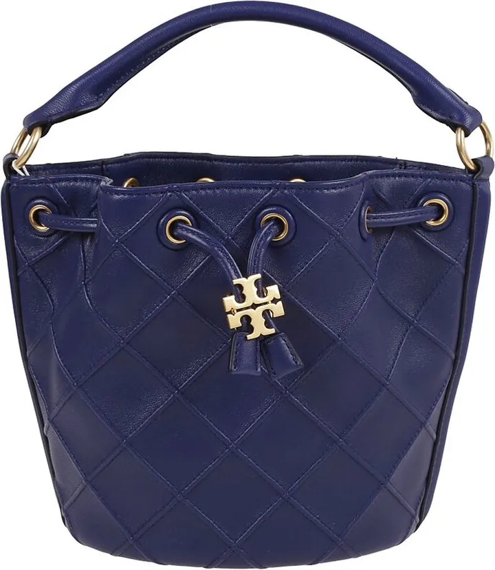 Tory Burch Soft Fleming Drawstring Small Bucket Bag