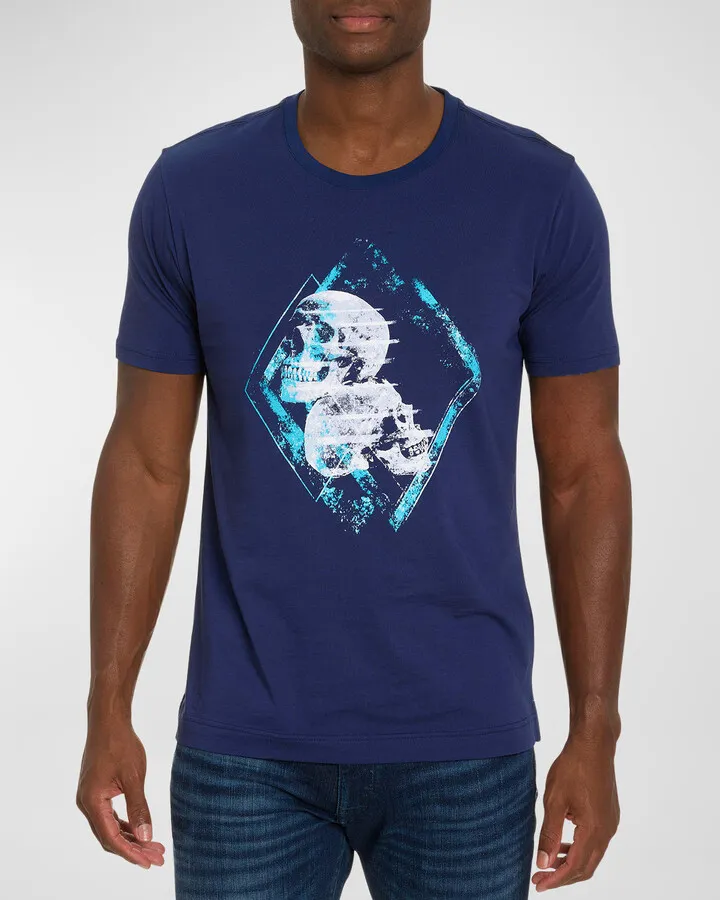 Men's Graphic Skulls T-Shirt