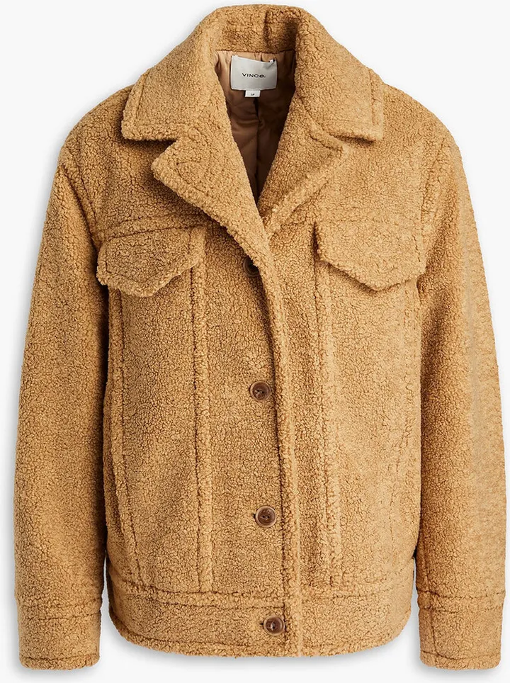 Faux shearling jacket