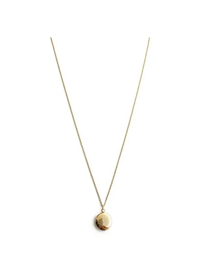 Gold Plated Brass Chain Necklace