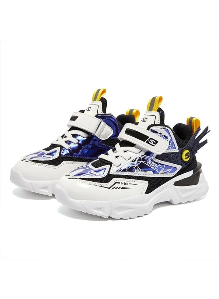 Kids Sneakers Running Athletic Shoes For Boys Shoes Hook and Loop Lightweight Breathable (Toddler/Little Kid/Big Kid)