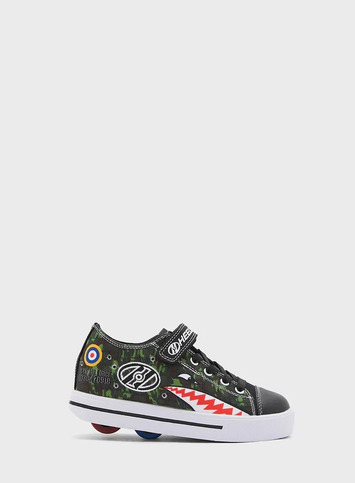 Kids Low Top Lace Up Sneakers