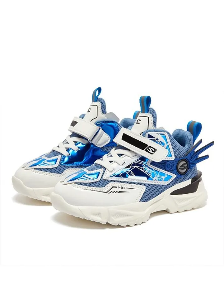 Kids Sneakers Running Athletic Shoes For Boys Shoes Hook And Loop Lightweight Breathable