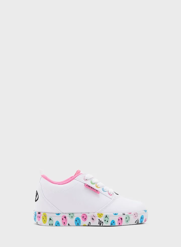 Kids Low Top Lace Up Sneakers