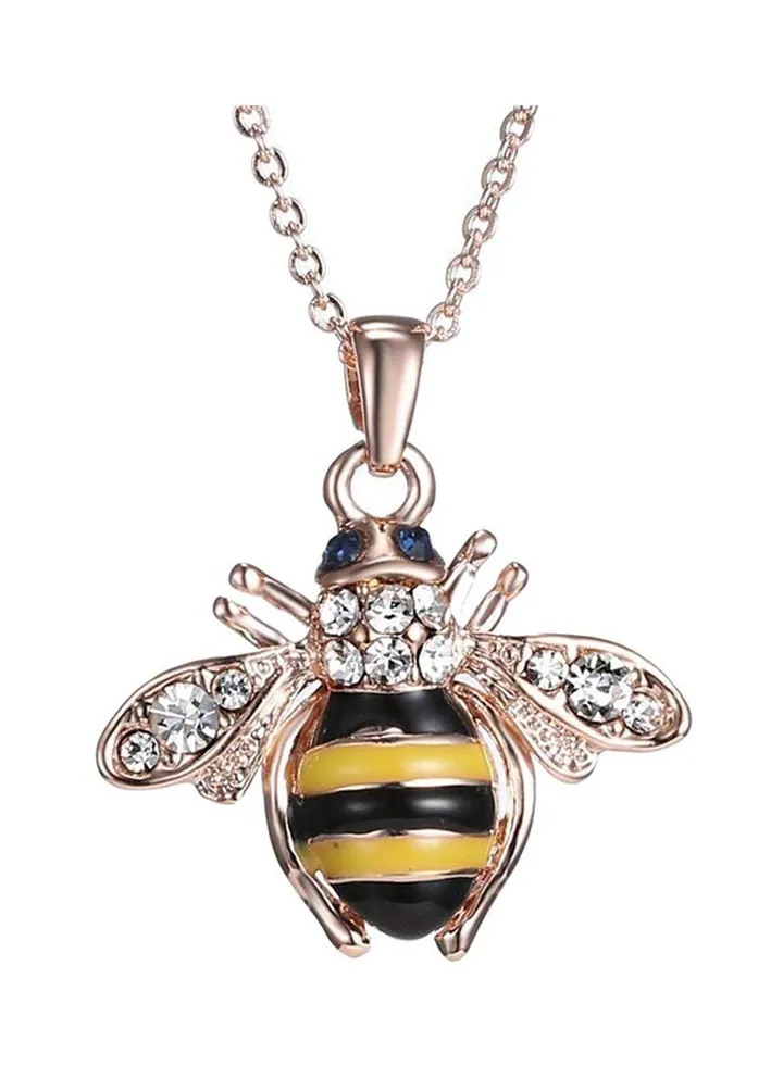 Little Bumblebee Pendant Necklace