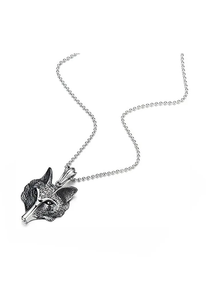 Stainless Steel Ball Chain Pendant Necklace