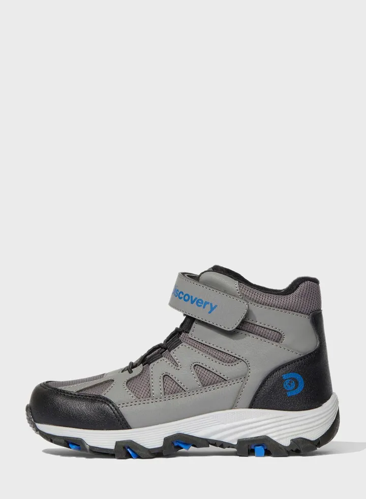 Kids High Top Lace Up Sneakers