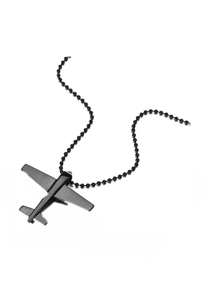 Stainless Steel Ball Chain Pendant Necklace