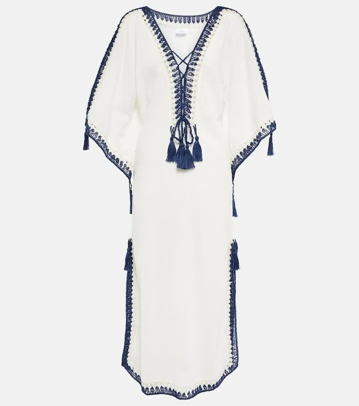 Cotton midi dress