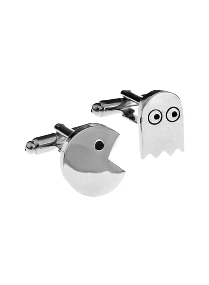 Zinc Alloy Pac Man Cufflinks