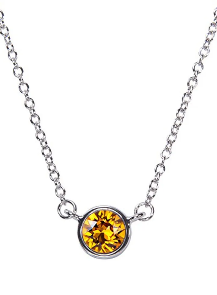 Brass Metal Pendant Necklace