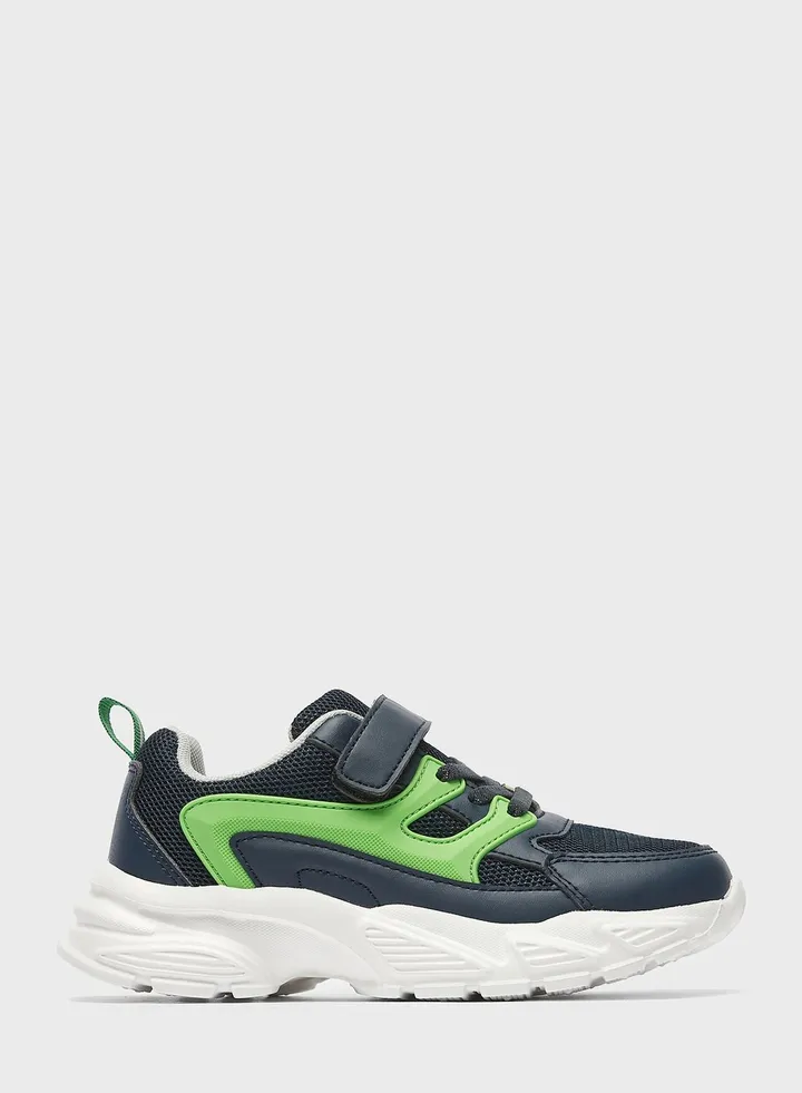 Kids Low Top Velcro Sneakers
