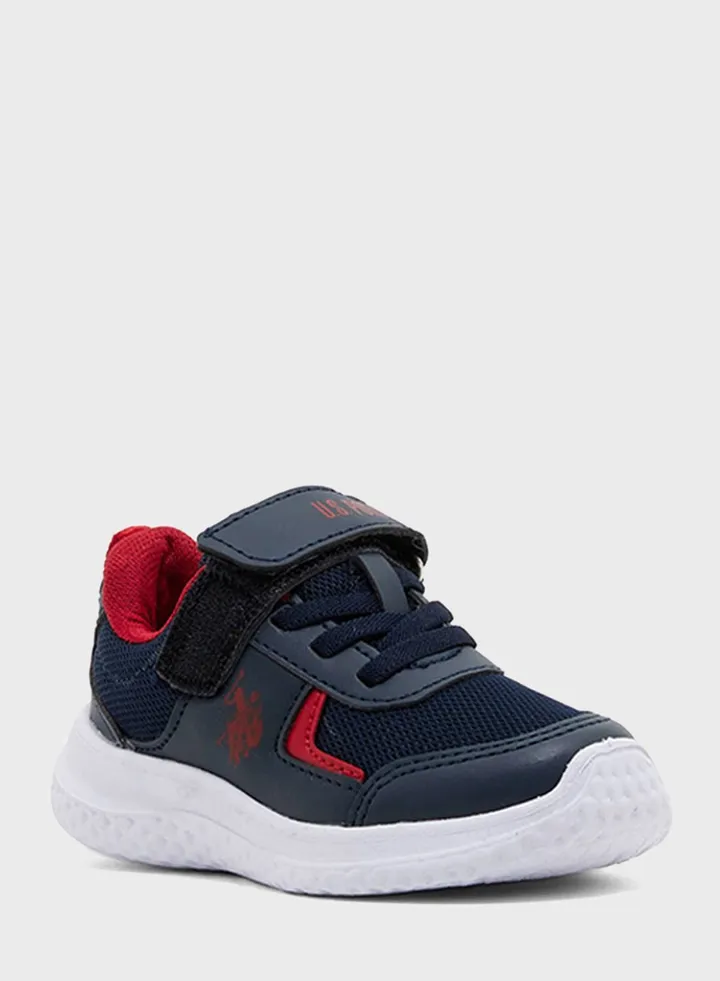 Kids Low Top Velcro Sneakers