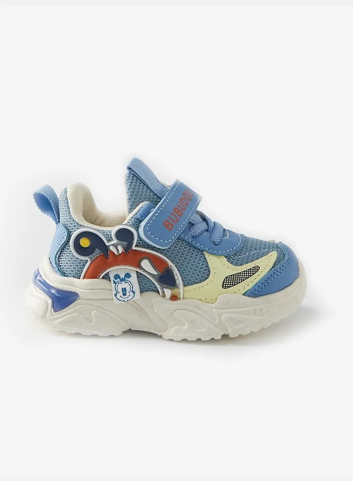Children's Velcro Breathable Sneakers - Blue