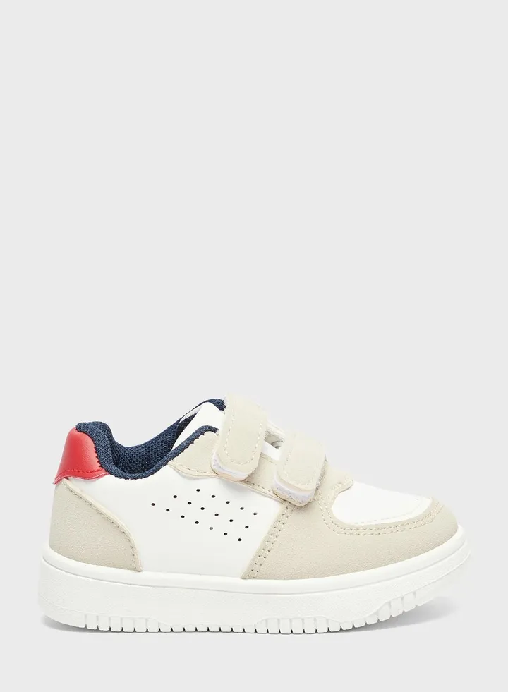Kids Low Top Velcro Sneakers