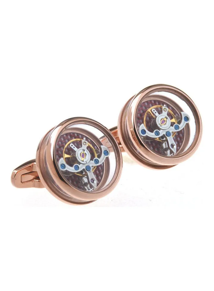 Copper Shirt Cufflinks