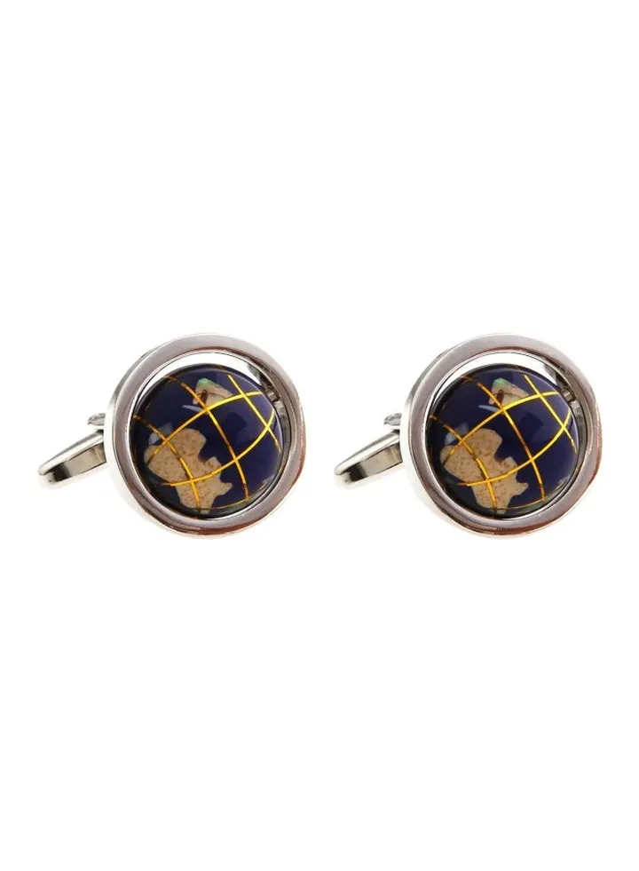 Globe Earth Cufflinks