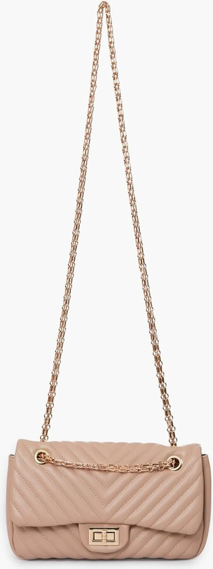 Natural Ayden Quilted Bag