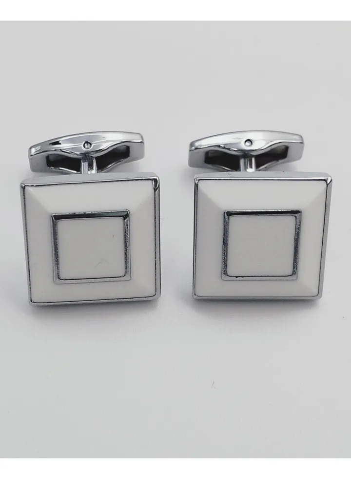 white color Cufflinks