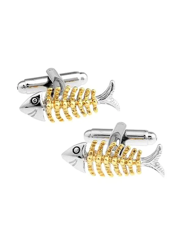 Steel French Shirt Cufflinks