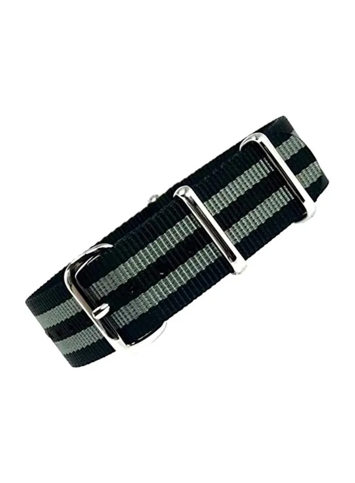 Men's 4-Piece Military Watch Strap ngbn18bgs With Spring Bar