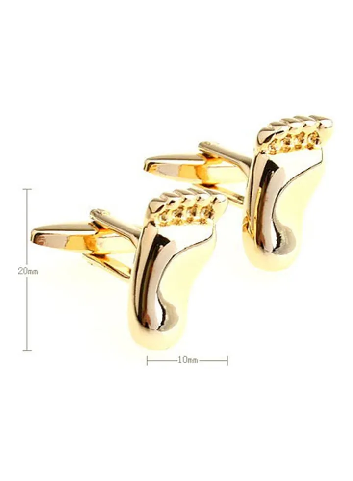 Pair Of Copper Shirt Cufflinks