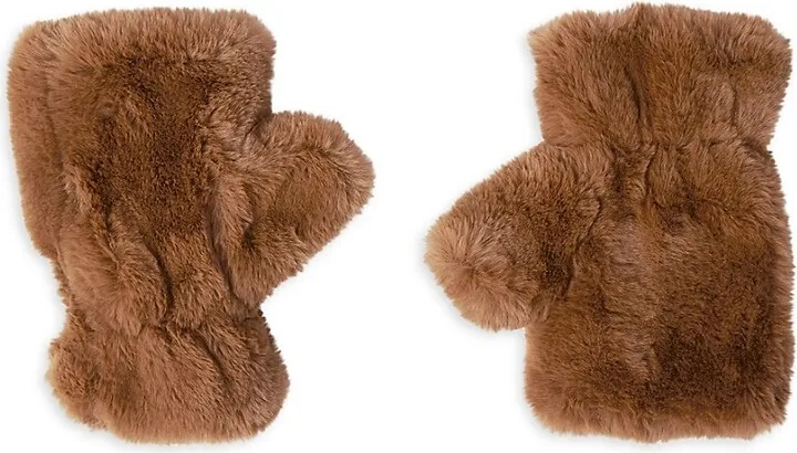 Ariel Lightweight Faux Fur Fingerless Gloves