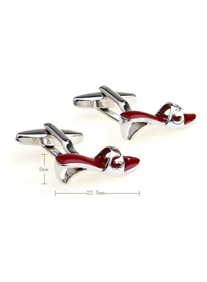 Pair Of Copper Shirt Cufflinks