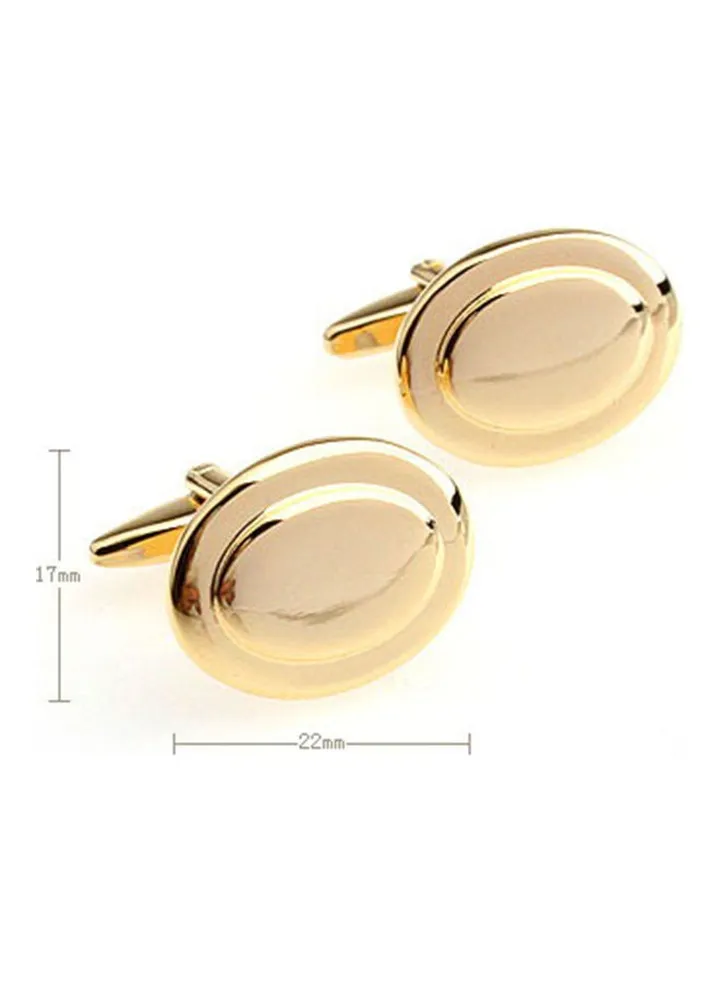 Pair Of Copper Shirt Cufflinks