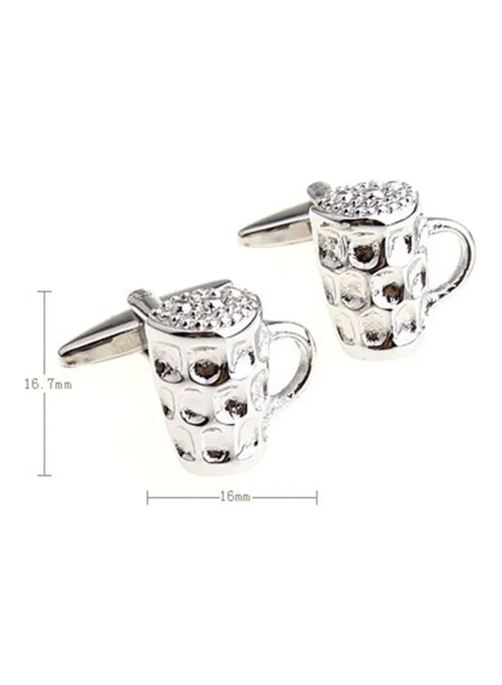 Pair Of Copper Shirt Cufflinks