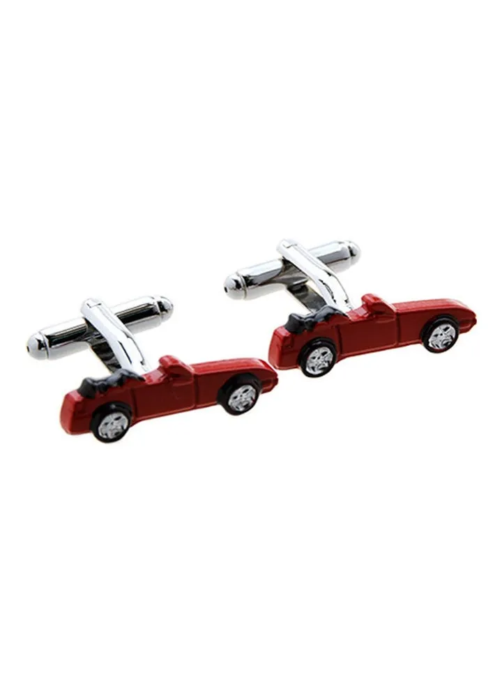 Copper Shirt Cufflinks Car