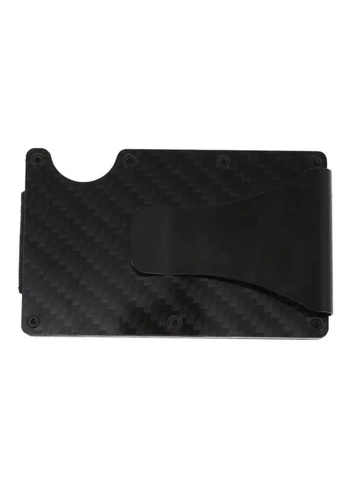 Carbon Fiber Anti-Theft Wallet Black