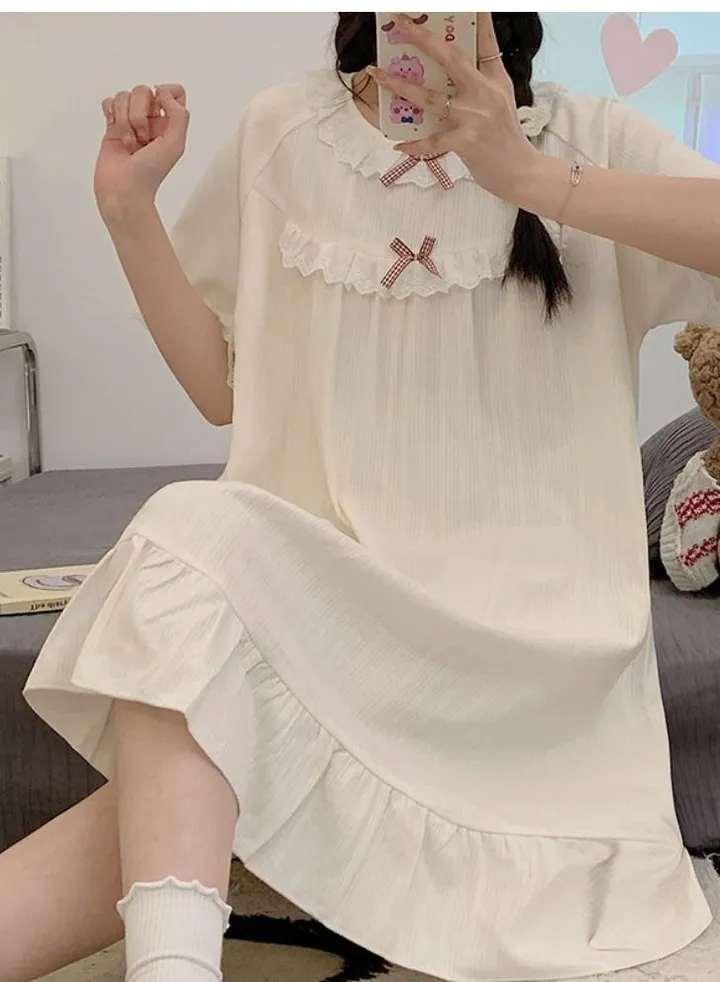 Summer casual and cute thin home clothes