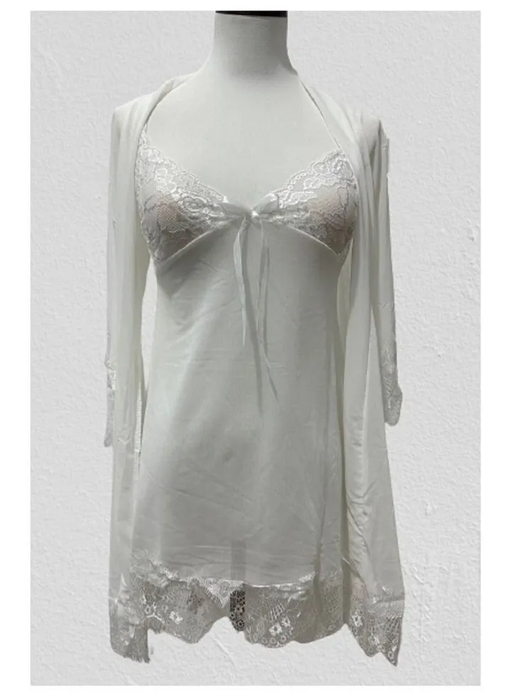 Women Comfortable Lace Dress Set
