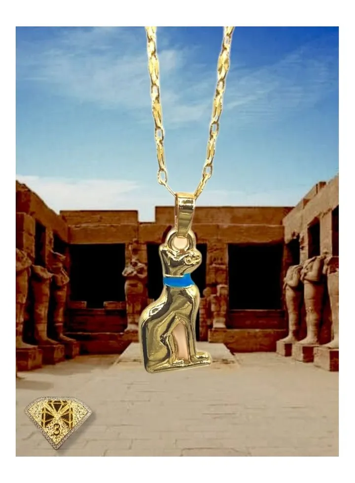Pharaonic chain For Women Gold Plated