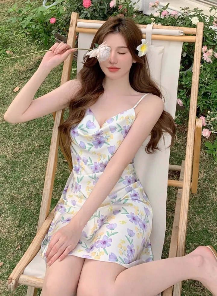 Summer Sling Ice Silk Pajamas