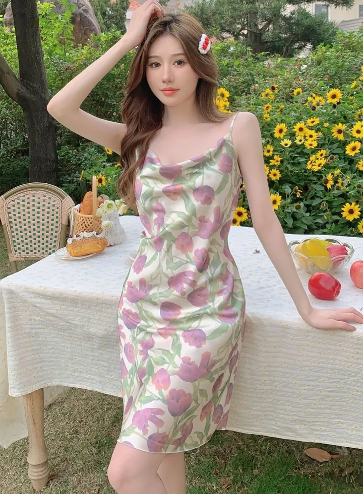Summer suspender pajamas