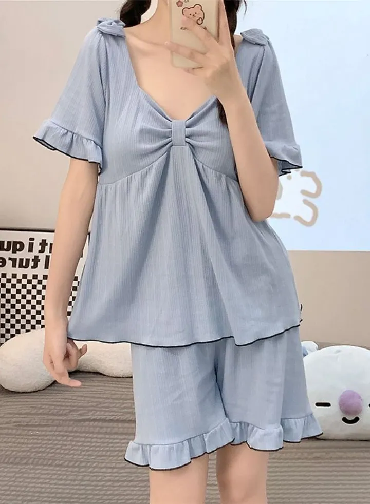 Summer casual and cute thin home clothes