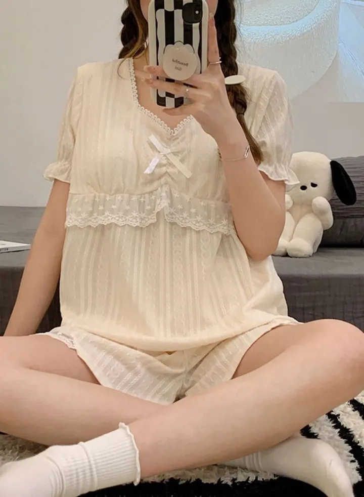 Summer casual and cute thin home clothes