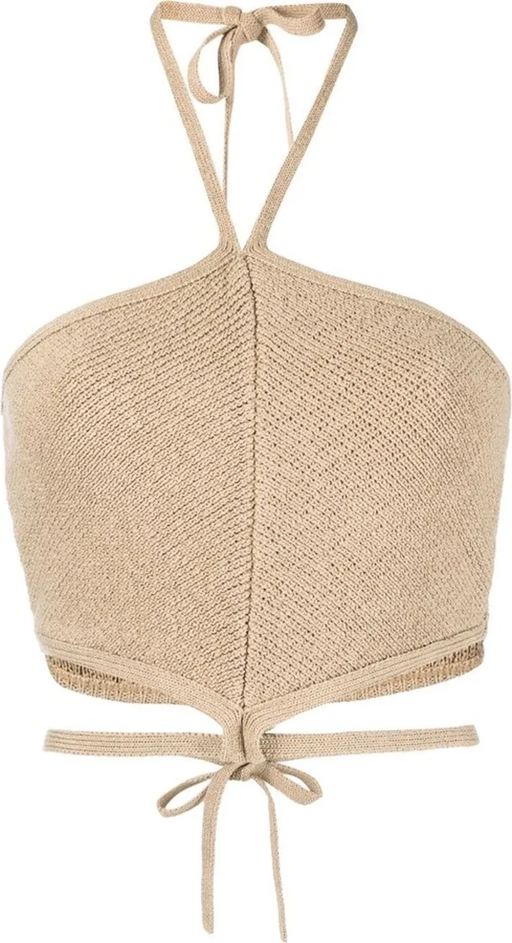 Imara knit cropped top