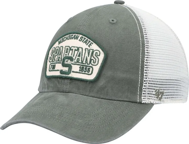 Men's Green Michigan State Spartans Penwald Trucker Snapback Hat