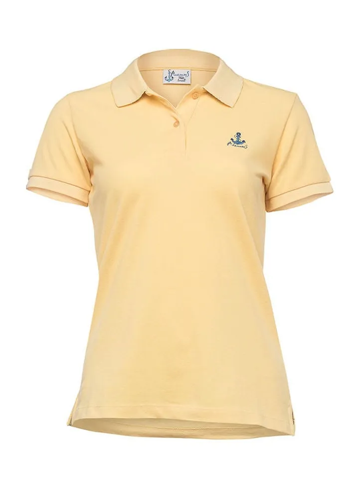 Casual Comfortable Polo Yellow