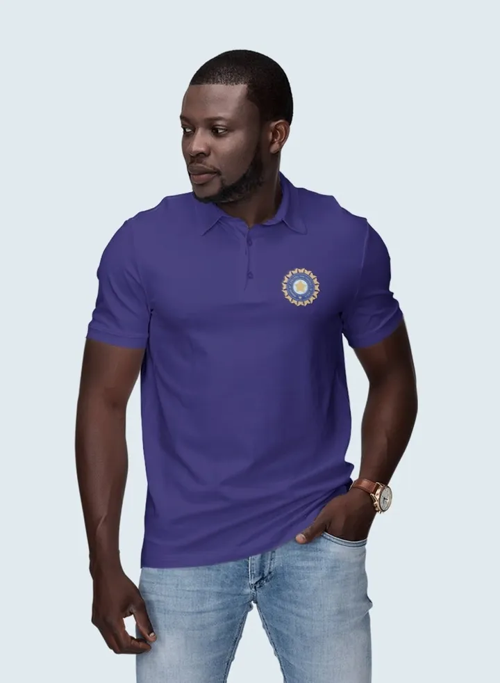 2023 Cricket World Cup Tribute Activewear Polo T-shirt
