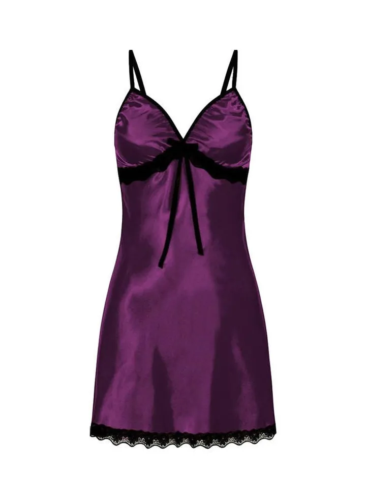 Floral Lace Sleepwear Purple